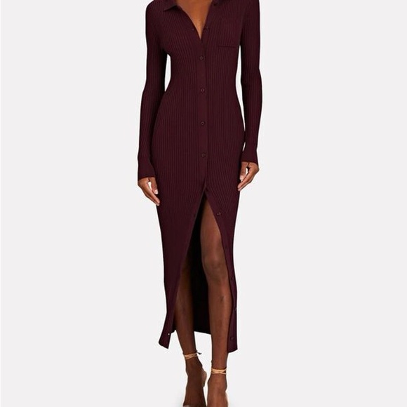 STAUD NWT Napa Dress - Picture 8 of 10